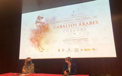 Presentación del cartel XLI Campeonato Nacional de Caballos Árabes