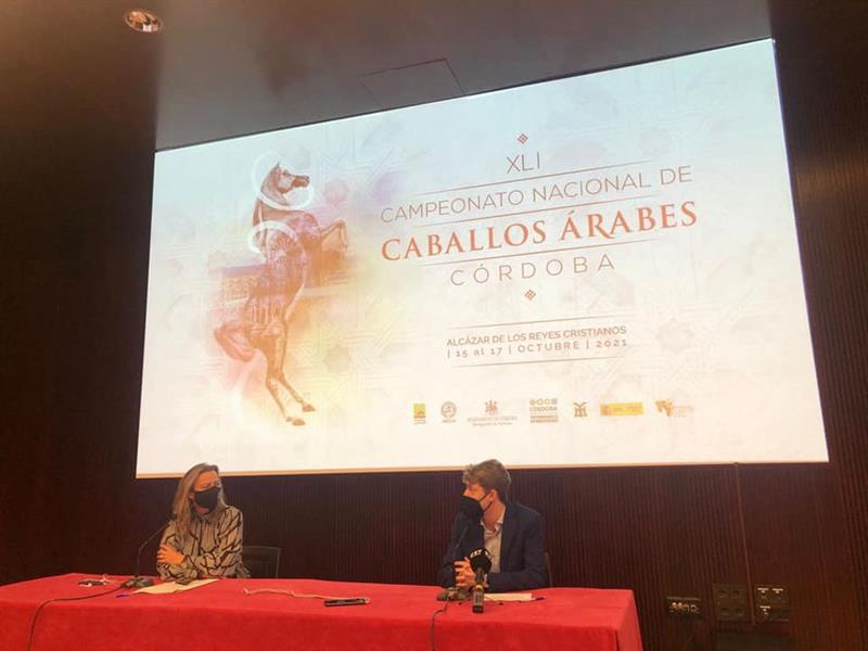 Presentación del cartel XLI Campeonato Nacional de Caballos Árabes