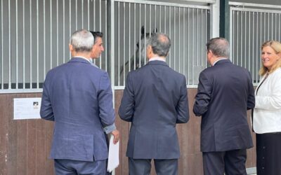 El Ministro de Agricultura, Pesca y Alimentación D. Luis Planas visita las instalaciones del Centro de Reproducción de Yeguada Cartuja Hierro del Bocado